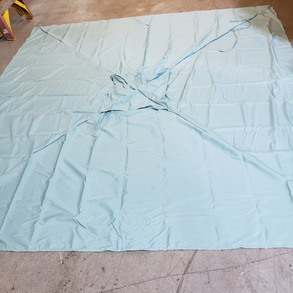 NEW! 12' Aqua Replacement Square Canopy Offset Umbrella - Picture 1 of 2